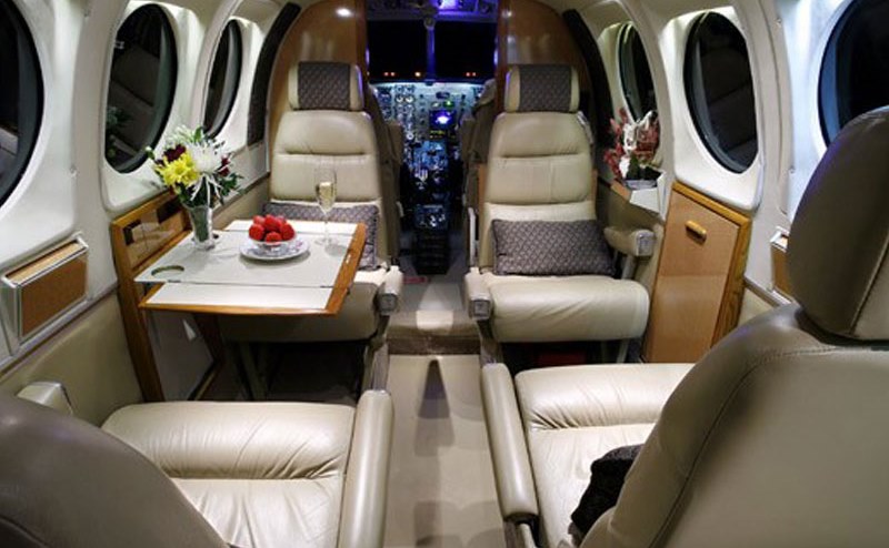 King Air E90 Interior