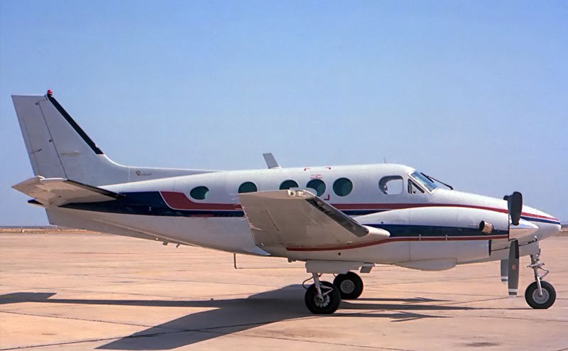 King Air E90private jet charter