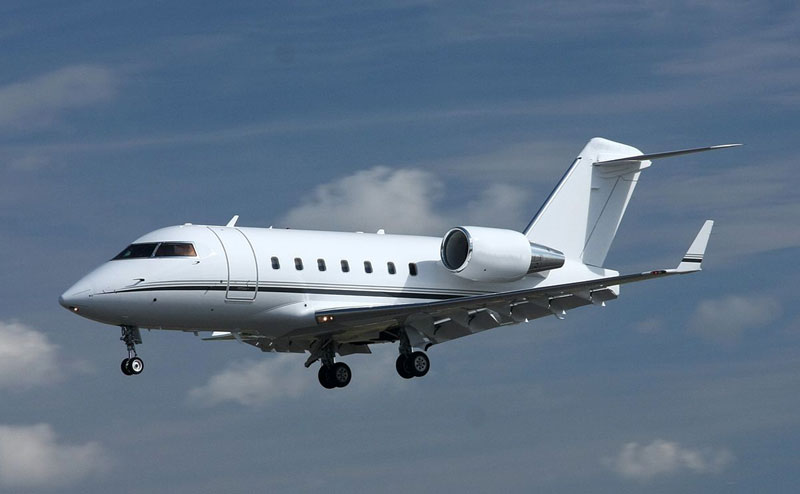 Challenger 601private jet charter