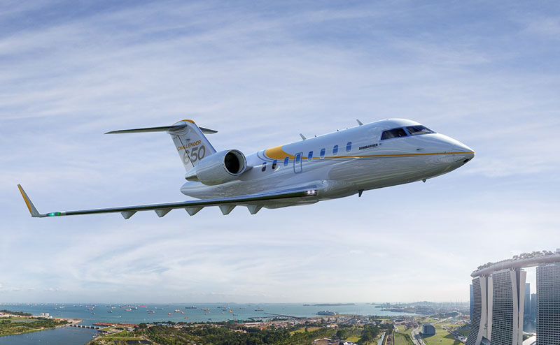 Challenger 650private jet charter