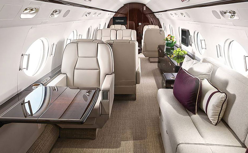 Gulfstream G550 Interior