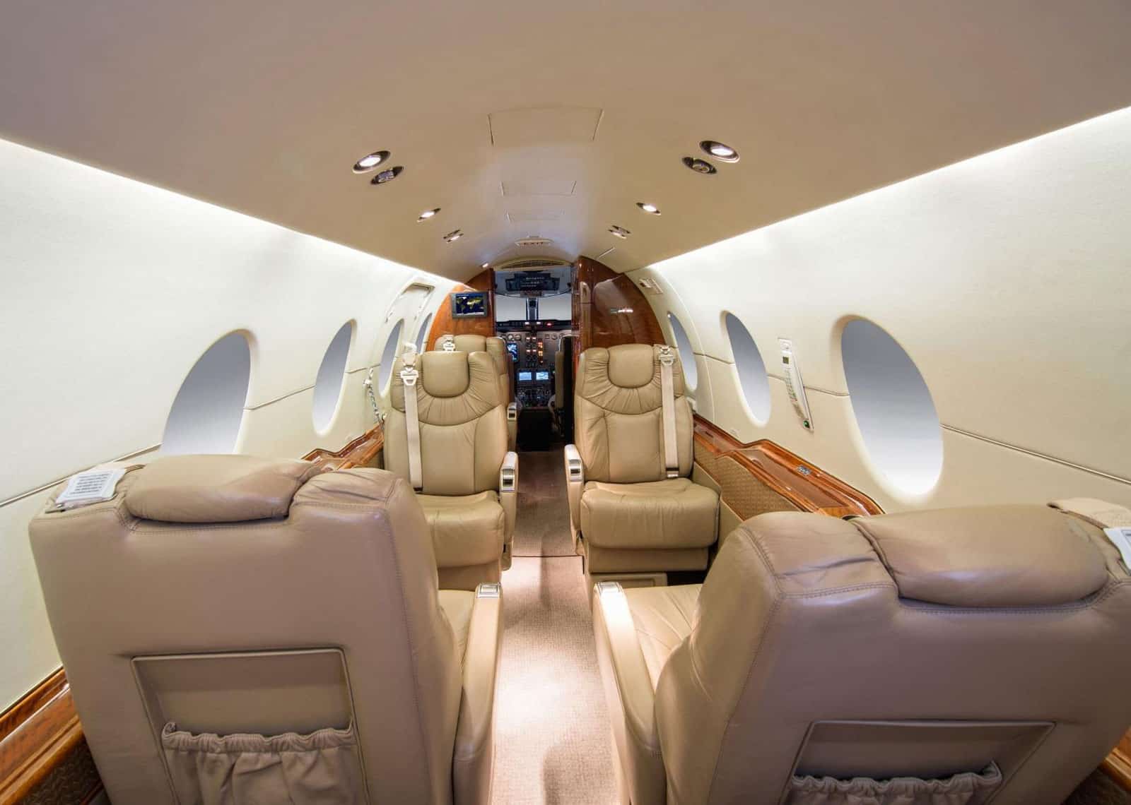 Hawker 400XP Interior