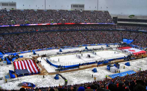 NHL Winter Classic private jet charter