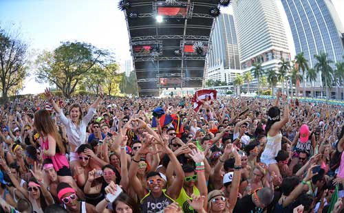 Ultra Music Festival Miami private jet charter